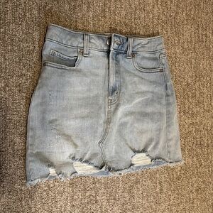 Jean Mini Skirt